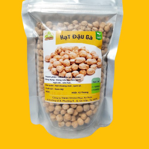 ĐẬU GÀ TRẮNG 500G (MỸ/ARGENTINA)