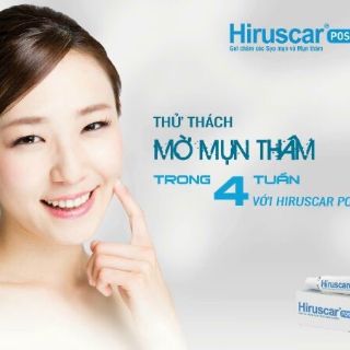 Kem bôi da Hiruscar post acne làm mờ sẹo mụn và thâm mụn  (típ 5g)