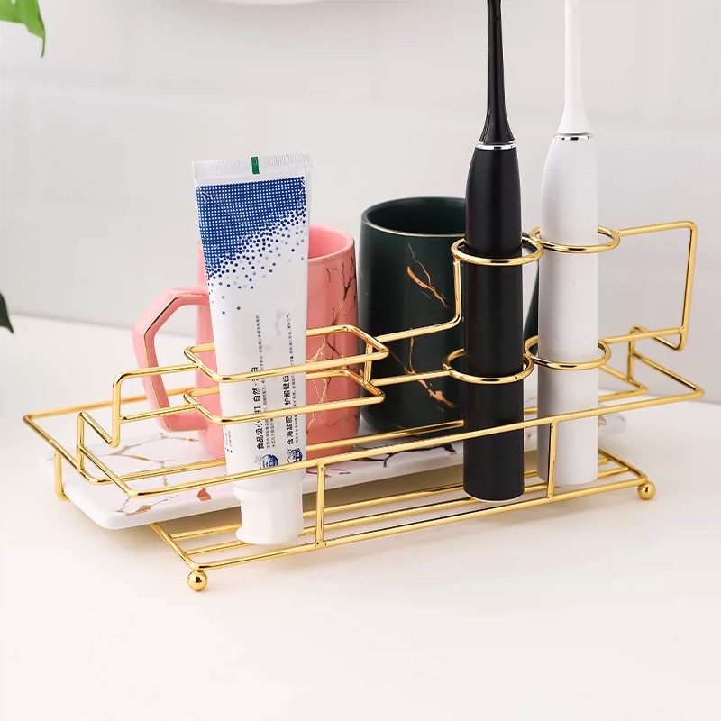 Khay Sứ Để Mĩ Phẩm, Bàn Chải, Đồ Dùng Nhà Tắm Gốm Sứ Cao Cấp