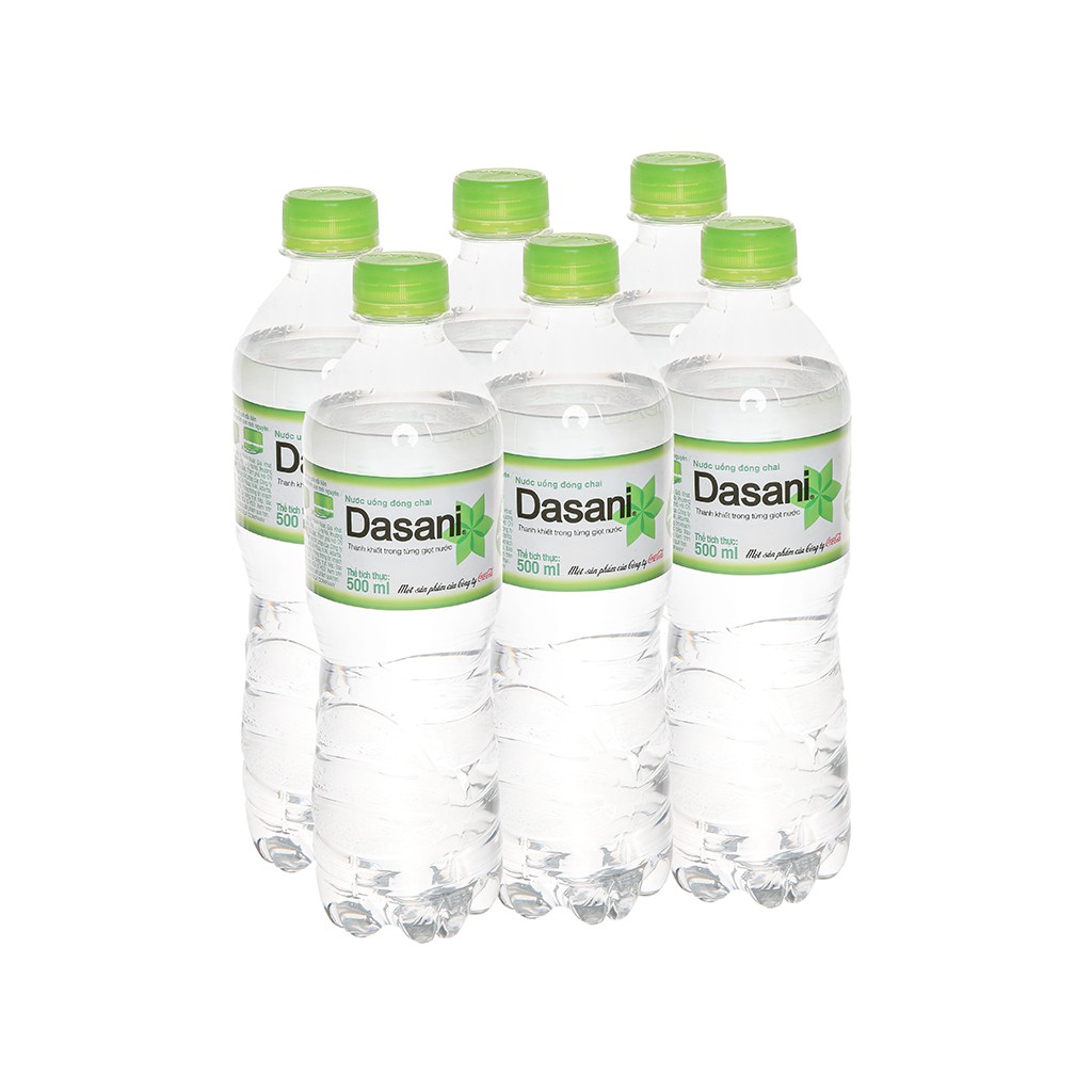 Thùng 24 Chai Nước Tinh Khiết Dasani (500ml/Chai)
