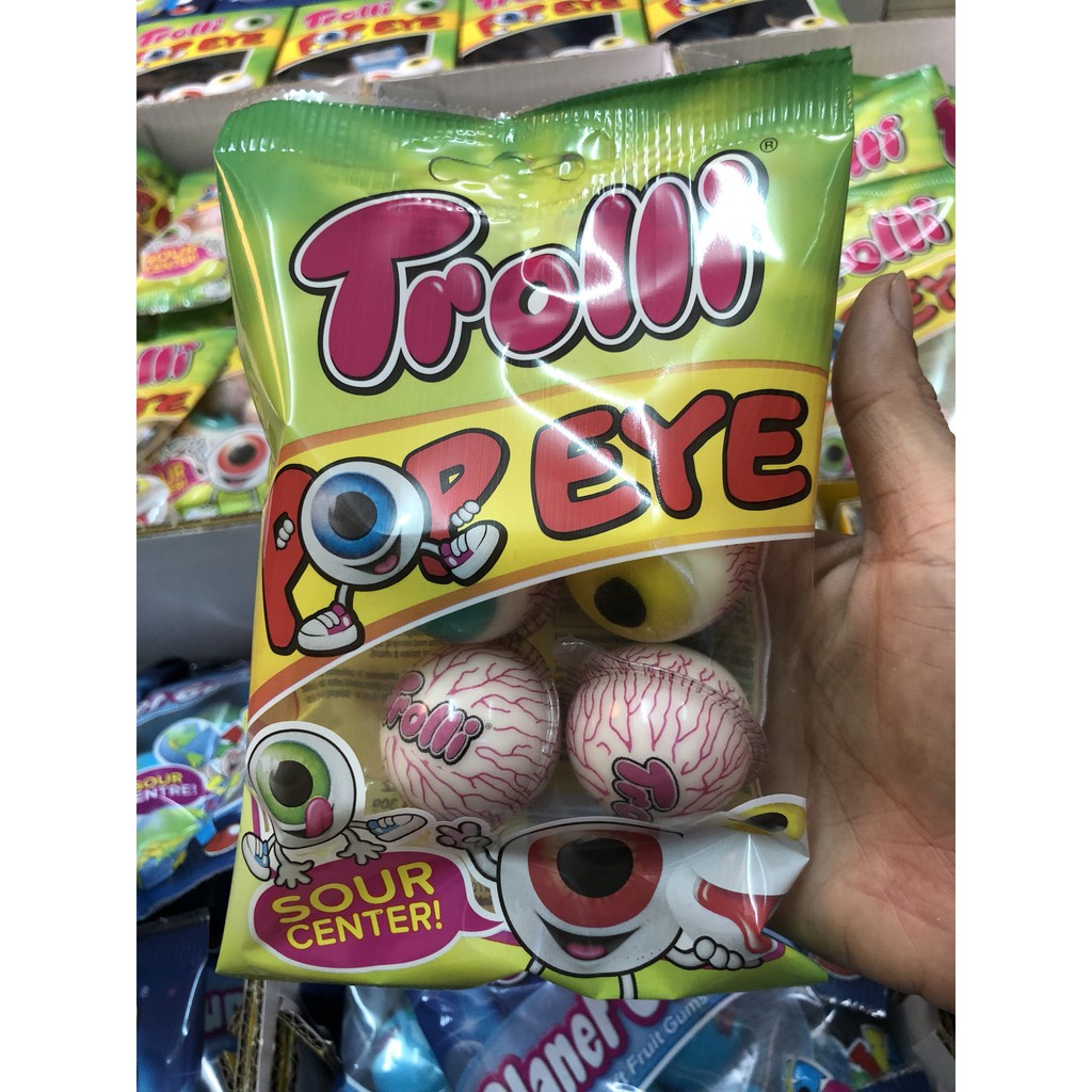 Kẹo dẻo Trolli Con mắt Bịch 4 con