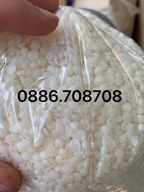 Sáp nhủ hoá 100g nguyên liệu làm Mỹ phẩm ,nước lau sàn ,xả vải(Hình minh họa 1kg)