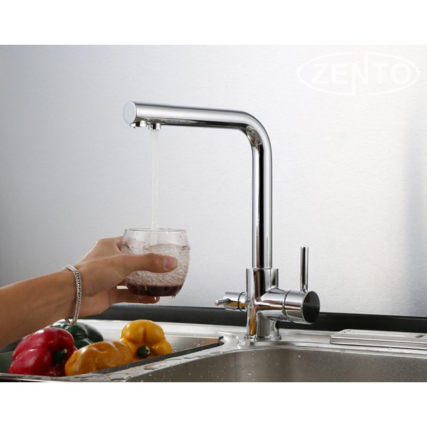 Vòi rửa bát 3 đường nước Zento ZT2091