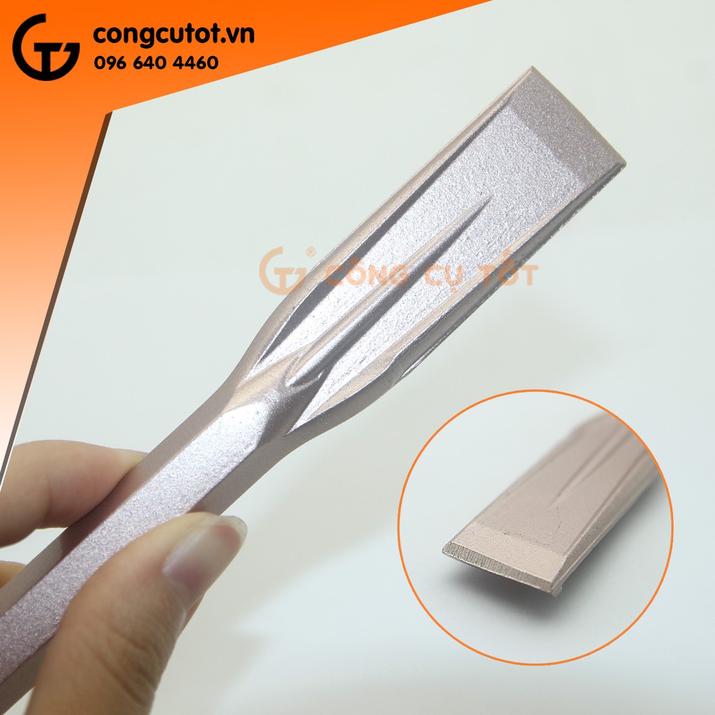 Mũi đục bê tông dẹt lâu cùn