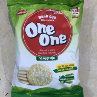Bánh gạo vị ngọt dịu One One gói 150g (mẫu mới) (shopmh59)