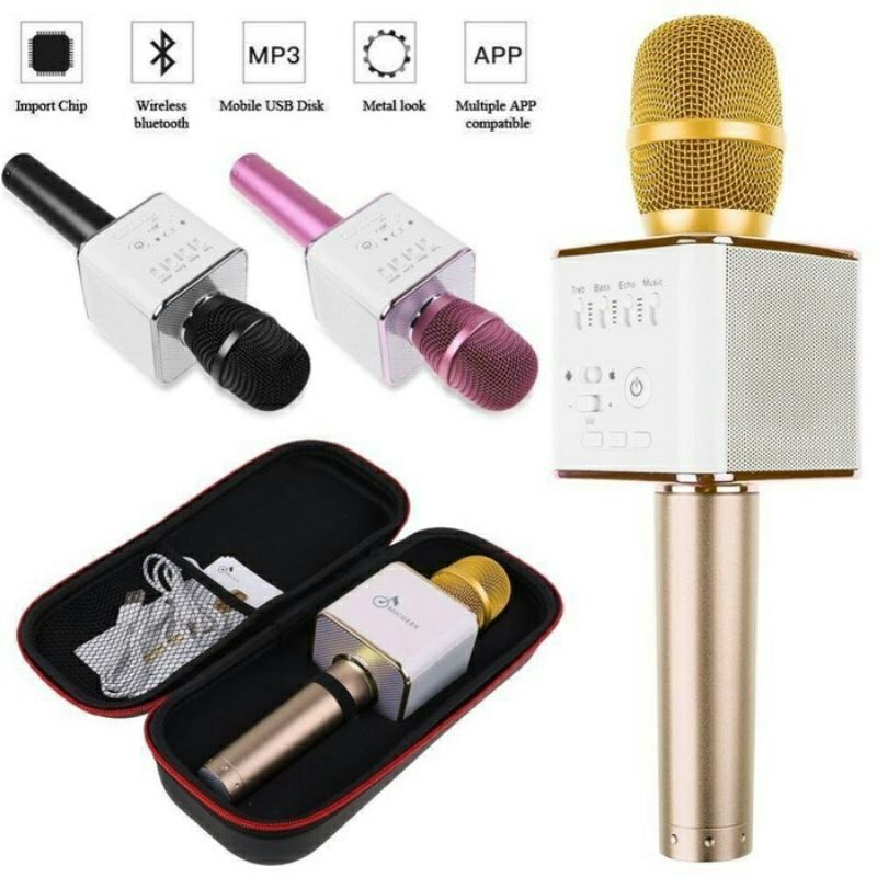 Micro Không Dây Q9 Q9 Bluetooth Hát Karaoke Q9 / Q9 / Q9 Bluetooth