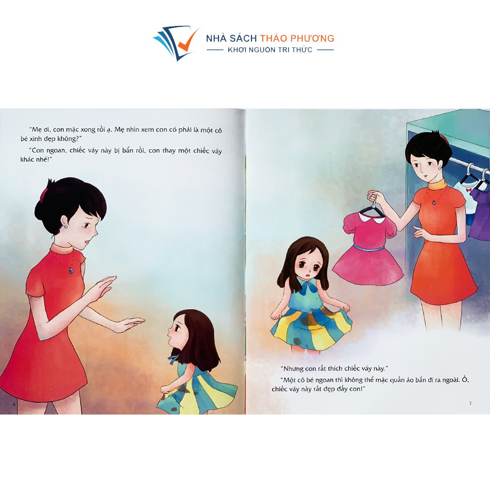 Sách - Giáo dục giới tính và nhân cách dành cho bé gái (Combo 4 cuốn)