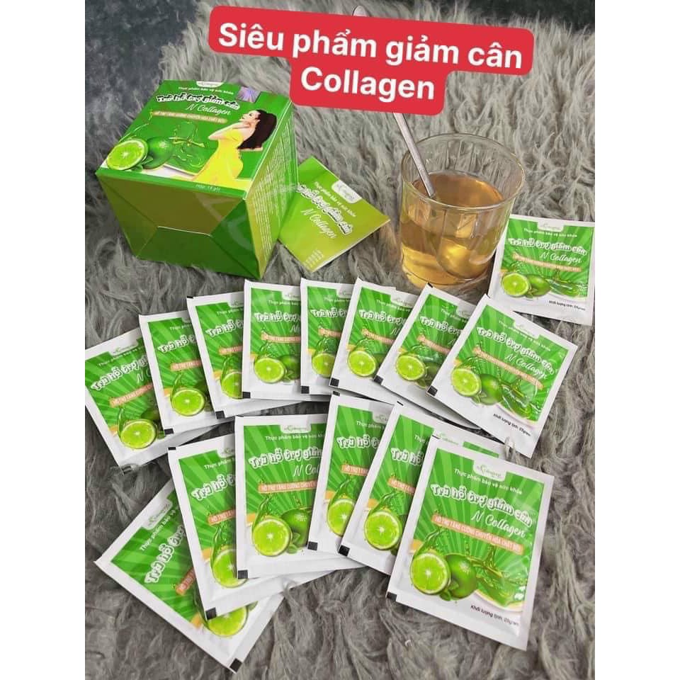 Trà chanh detox giảm cân