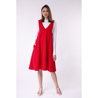Đầm yếm chất thun gân đẹp