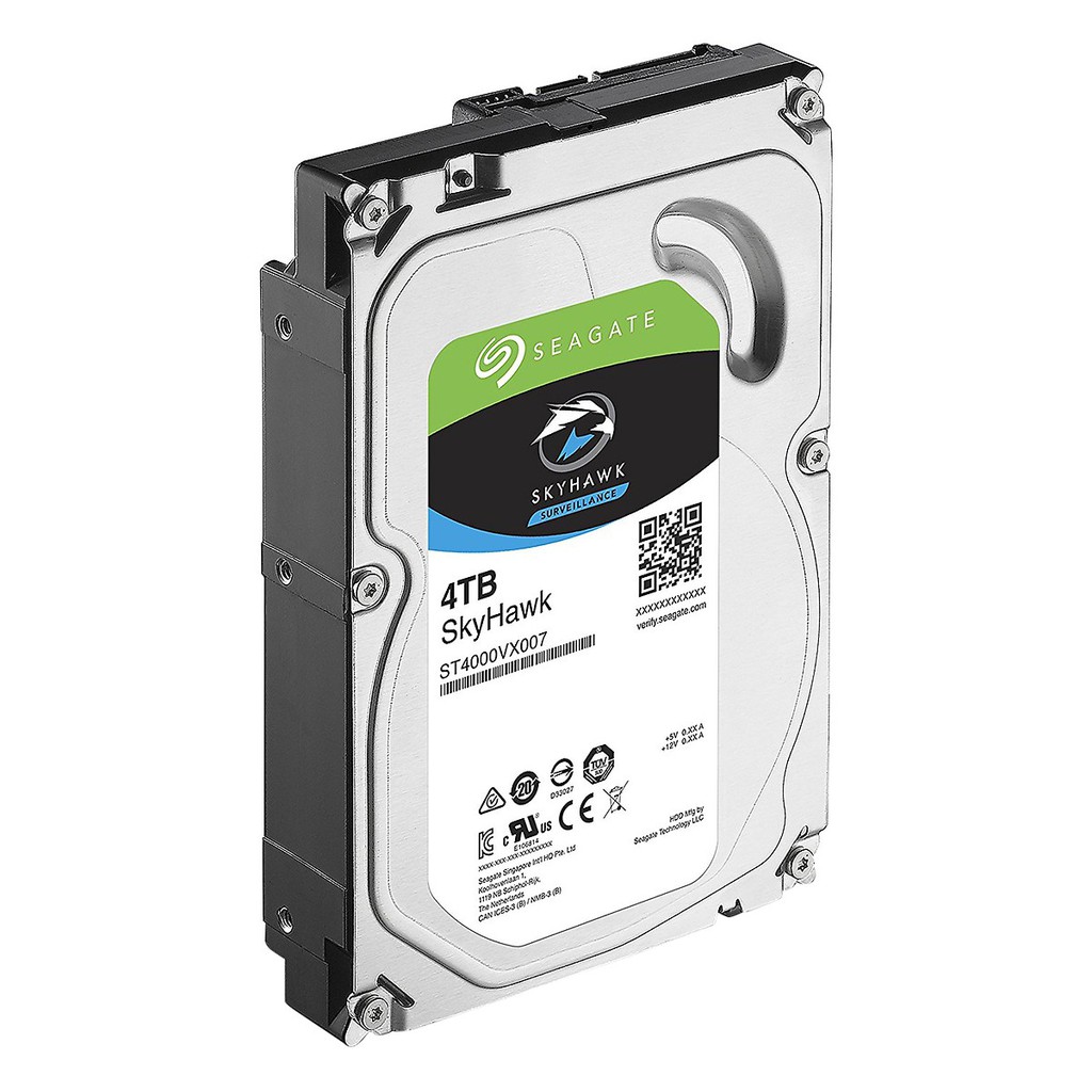 Ổ cứng HDD Seagate 4TB Skyhawk chuyên camera - Viễn Sơn phân phối