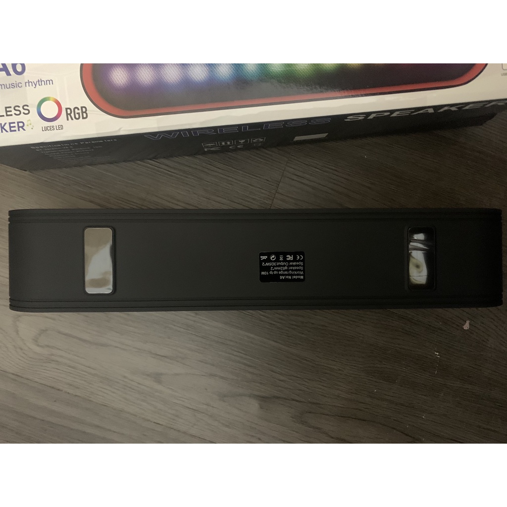 Loa bluetooth PETERHOT A6 Led RGB -bảo hành 12 tháng