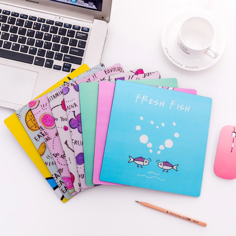 ▼☫┅Keyboard waterproof table mat cortex thickening portable small women cloth ins wind contracted mouse pad