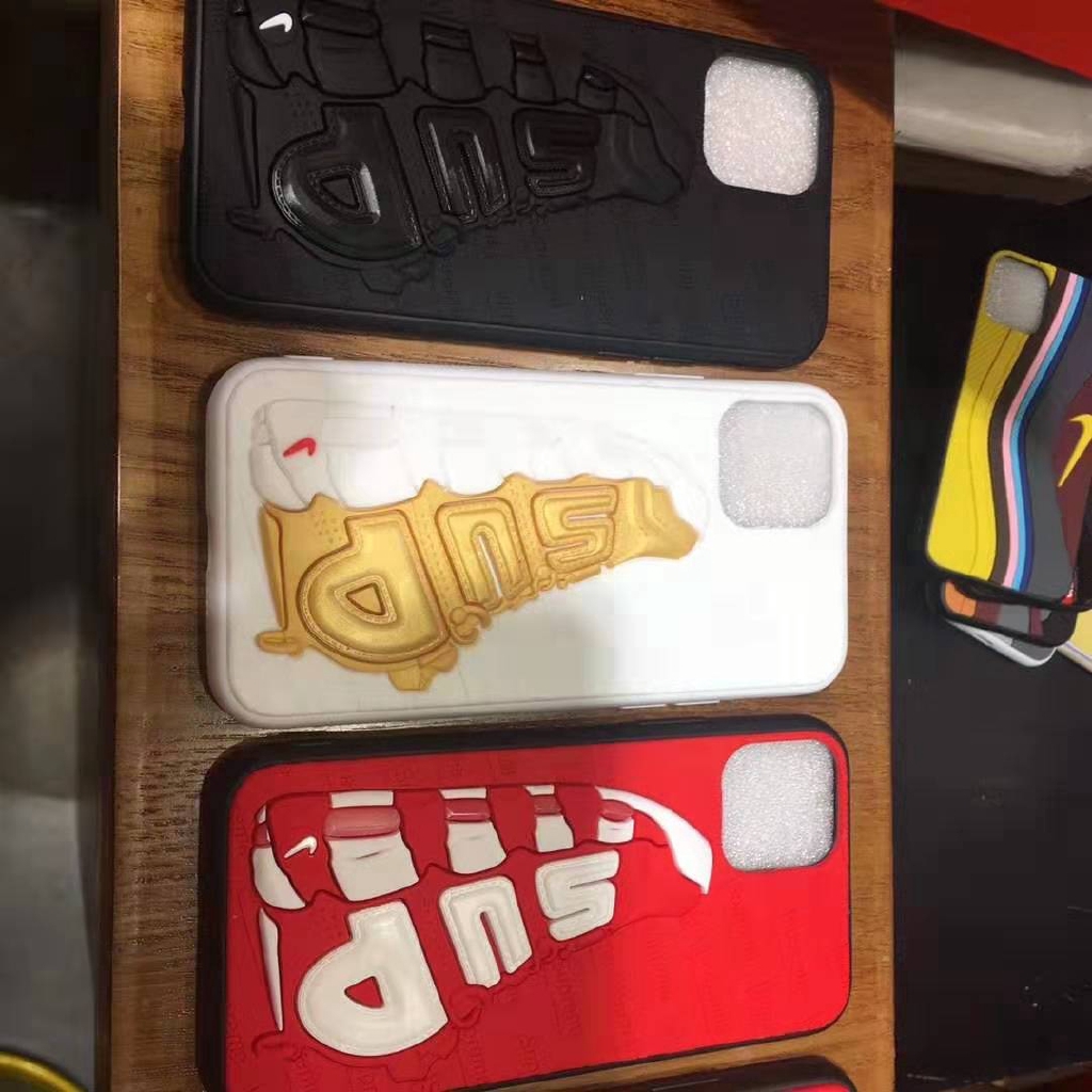Ốp điện thoại TPU hình giày Sneaker Nike Air Uptempo / AJ1 / Yeezy 3D cho iPhone 11 / 11 Pro / 11 Pro Max