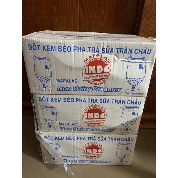 Bột Kem Béo Thực Vật Mafalac Indo 1kg, Nguyên Liệu Pha Trà Sữa Trân Châu Mít Tây, Bột Sữa