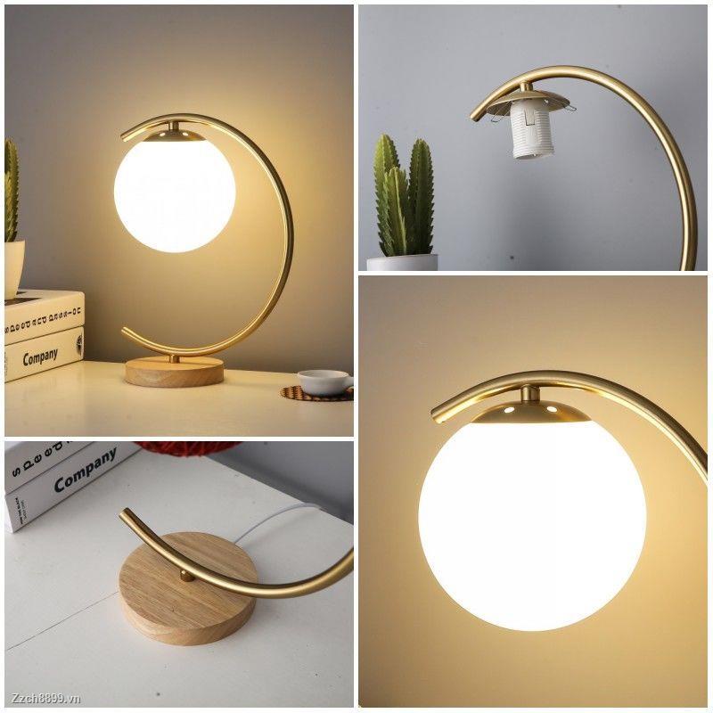 Đèn ngủ để bàn thiết kế sáng tạo phong cách Bắc Âu