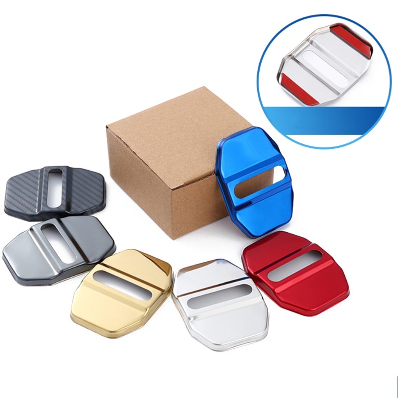 Bộ 4 Ốp Bảo Vệ Khóa Cửa Xe Hơi Chống Gỉ Sét Chuyên Dụng Cho Maserati-Audi