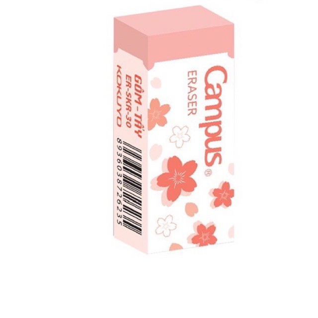 Gôm Tẩy không bụi Rain of Sakura Campus giao màu ngẫu nhiên J6.2