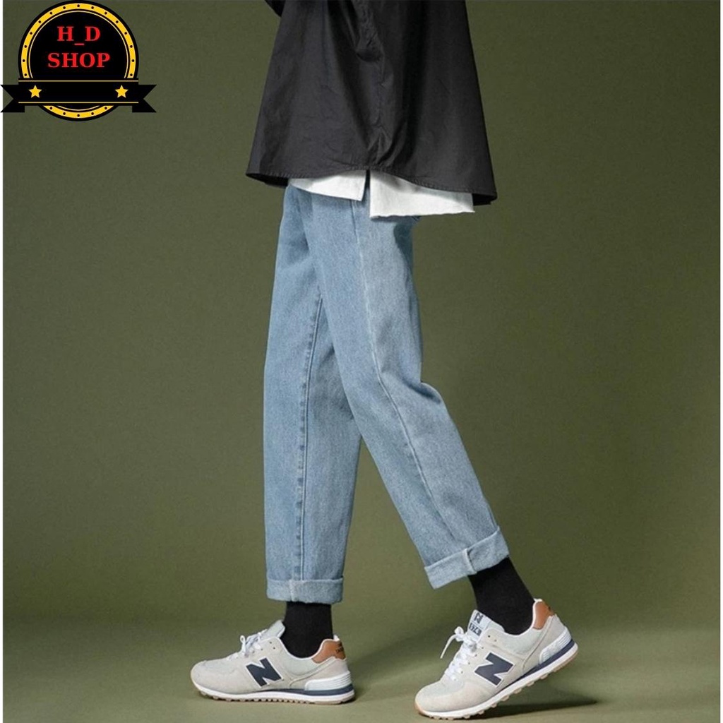 [Mã SRBACK010912 hoàn 20K xu đơn 50K] Quần Jean baggy nam , jeans unisex - dáng suông rộng -Top xu hướng 2021 | WebRaoVat - webraovat.net.vn