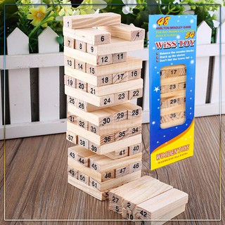 Bộ đồ chơi rút gỗ cho bé sáng tạo