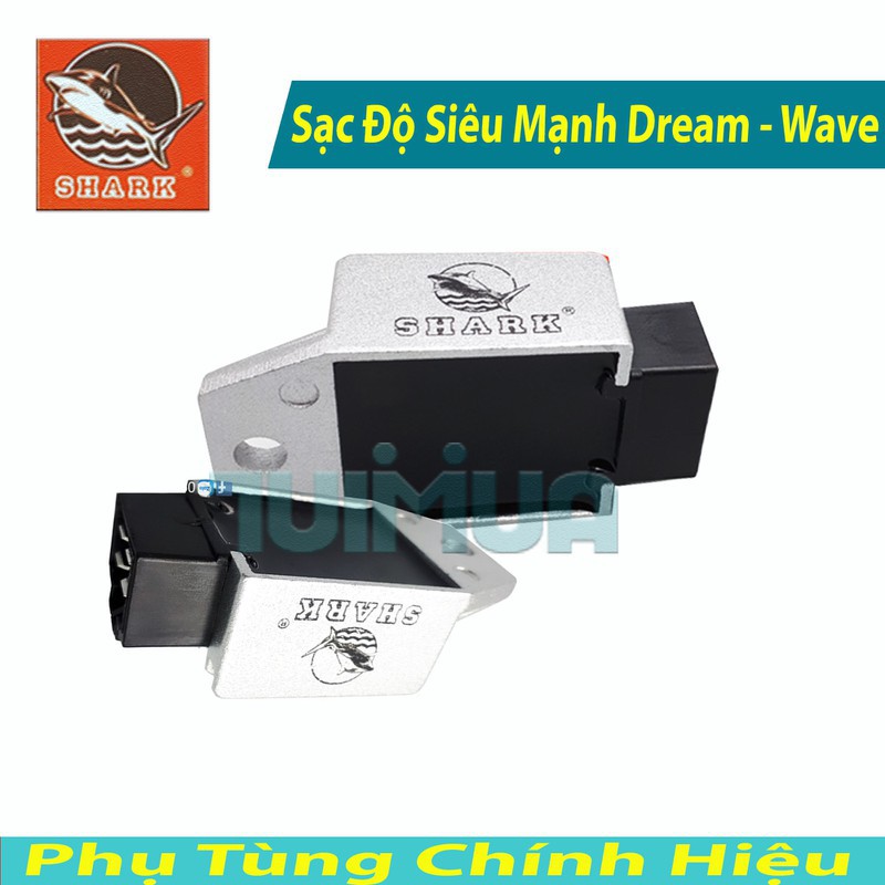 Sạc Độ Gấp 2 Lần Sạc Zin xe Wave 100cc, Dr SHARK Malaysia