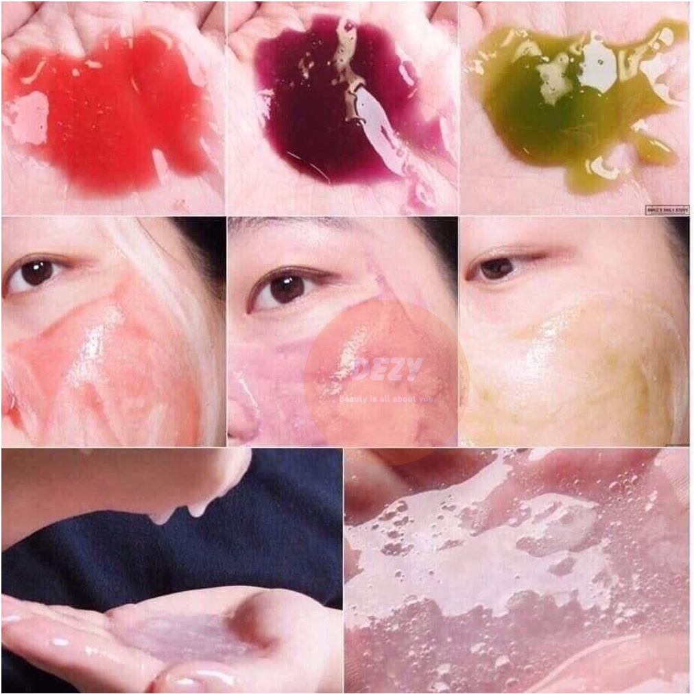 Sữa Rửa Mặt Rau Củ Thải Độc Super Vegitoks Cleanser Srm Dưỡng Ẩm Vitamin C Trắng Da Ngừa Lão Hóa Skincare Hàn Quốc Dezy