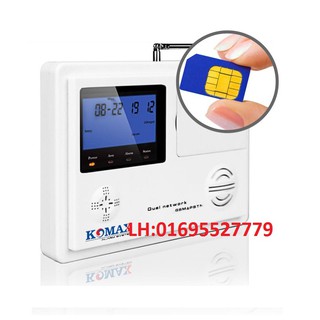 Bộ báo động không dây dùng sim komax km-900gp