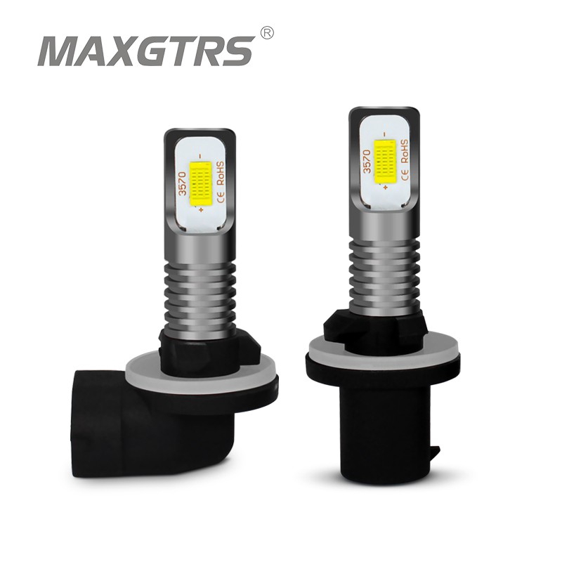 Bộ 2 bóng đèn LED canbus MAXGTRS H1 H3 880 881 H27W H27 H27W / 2 3570 gắn xe hơi chuyên dụng