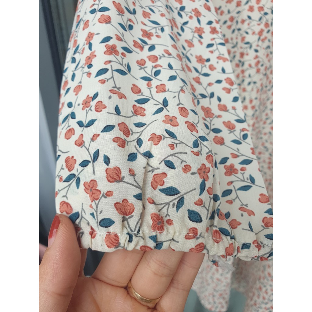 Váy tiểu thư hoa nhí bánh bèo xinh xắn