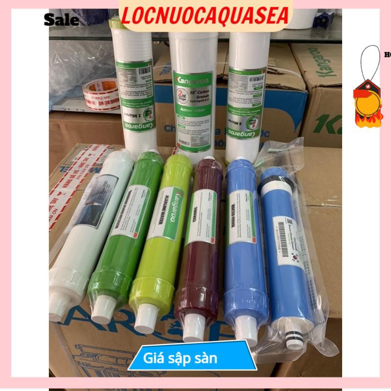 Lõi Lọc Nước Kangaroo Số 1-2-3-4-5-6-7-8-9 👉 Combo 9 Lõi Lọc Nước Kangaroo Số 123456789 CHÍNH HÃNG TẶNG CÚT NỐI NHANH