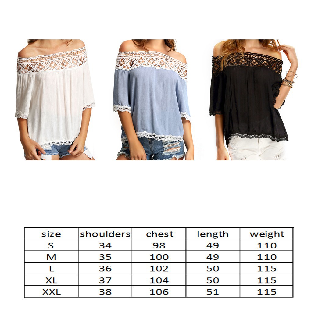 Áo Kiểu Nữ Chiffon Tay Lỡ, Áo Không Vai, Ren Nối, Áo Sơ Mi Nữ | BigBuy360 - bigbuy360.vn