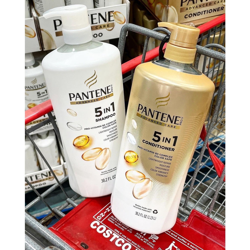 Dầu Gội Pantene Mỹ 5 in 1 Advanced Care 1130ml CHUẨN COSTCO USA