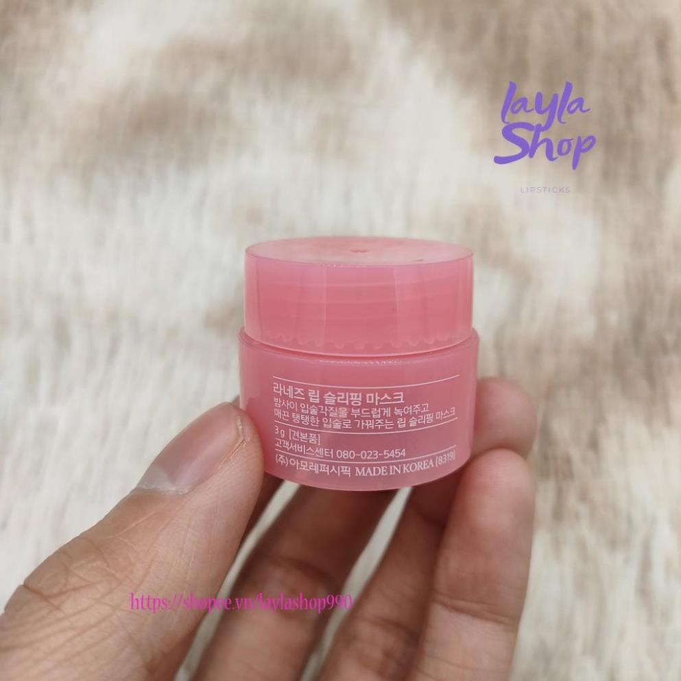 Mặt nạ ủ môi laneige minisize 3g