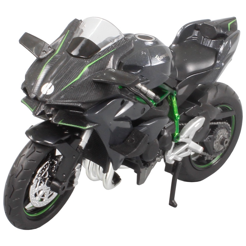 Mô Hình Xe Mô Tô Kawasaki Ninja H2R Bằng Hợp Kim Tỉ Lệ 1:12 Độc Đáo Sống Động