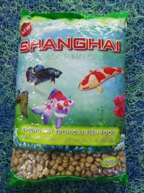 Thức ăn cho cá hàng Việt Nam gói 500gram
