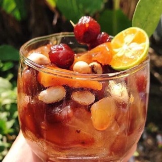 Me ngào hạt dẻo chùm ruột (hũ 1kg)