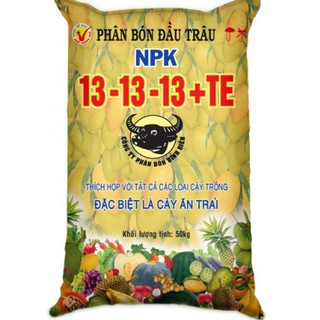 500 gram Phân NPK đầu trâu 13-13-13 + TE