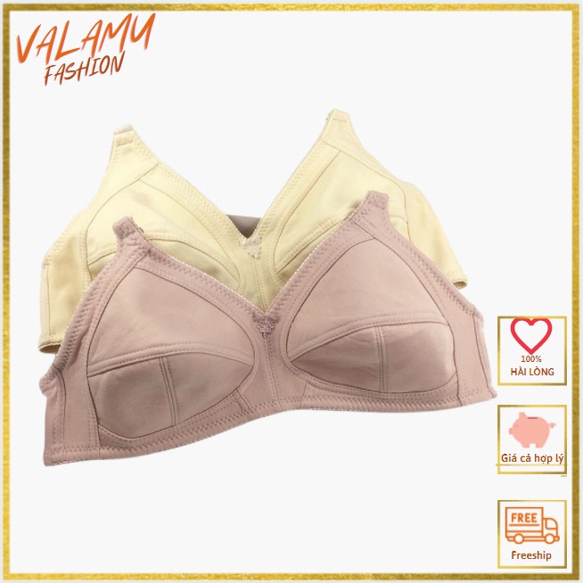 ÁO ngực không mút không gọng A3289 vải cotton quả to big size lớn cho người ngực to béo mập