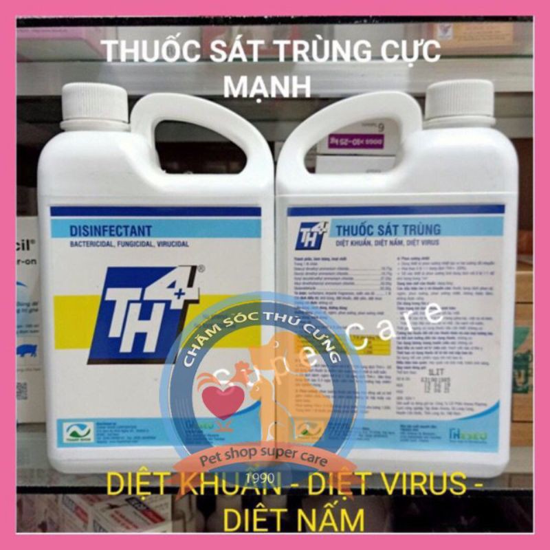 Thuốc Sát Trùng Th4 - 1 Lít