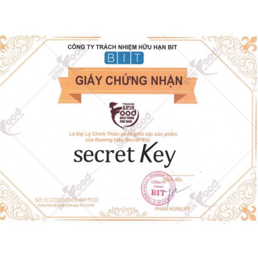 Kem Tắm Trắng Da Secret Key Snow White Milky Pack 200ml Z13