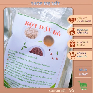 Bột đậu đỏ nguyên chất nhà làm 1kg