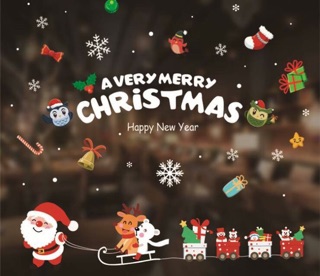 Miếng dán trang trí Noel