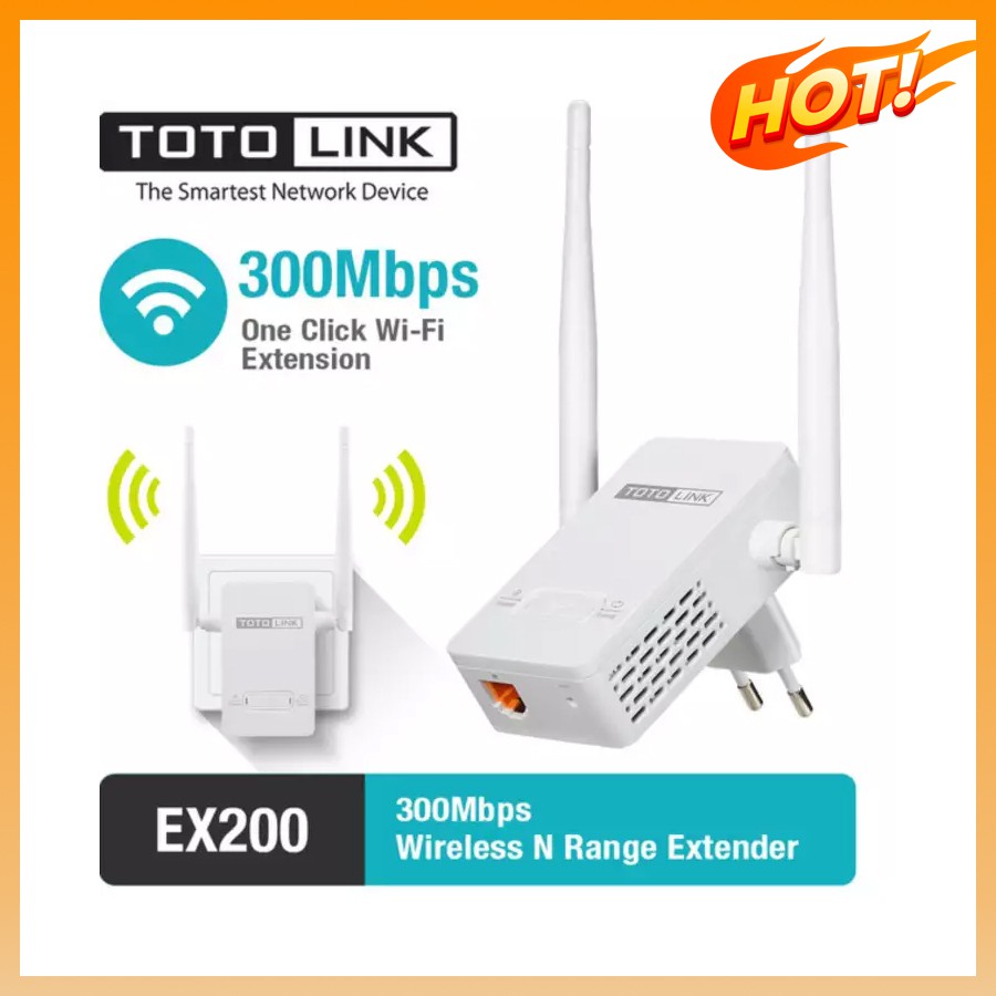 Bộ kích sóng Wifi TOTOLINK EX200