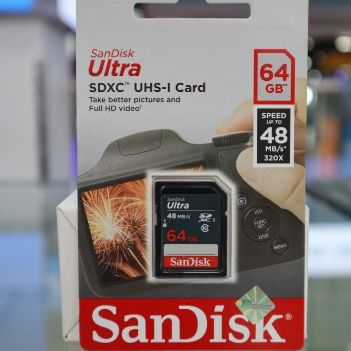 Thẻ Nhớ Sandisk Ultra Sdhc 64gb Tốc Độ 48mb