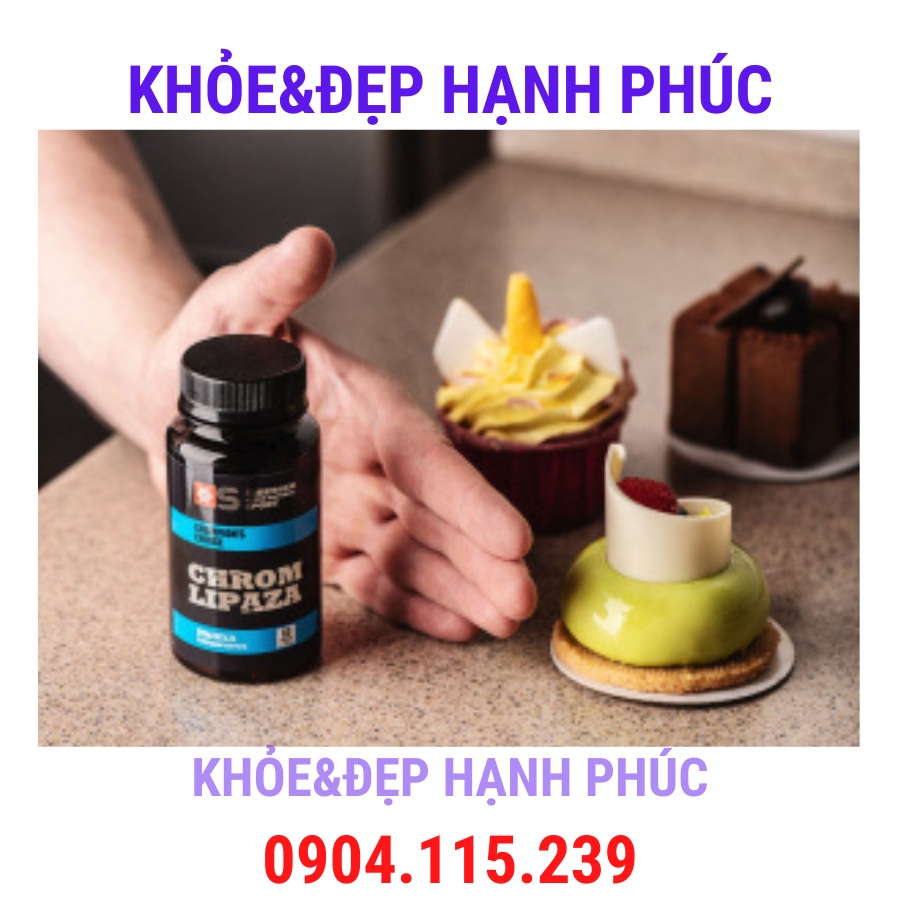[ Chromlipaza hỗ trợ tiểu đường ] Thực phẩm bảo vệ sức khỏe Siberian super natural sport Chromlipaza – 60 viên/lọ