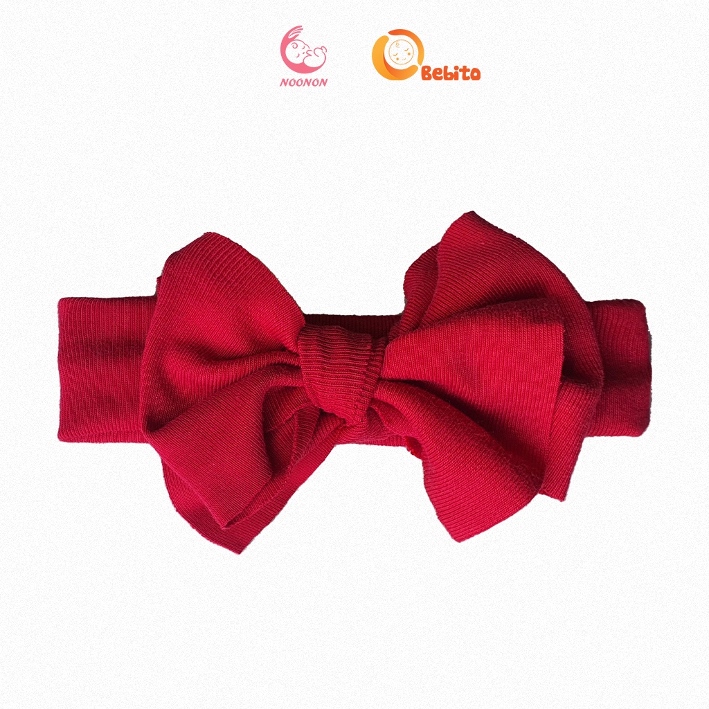 Dây Băng Đô Turban Nơ Nhí Thời Trang Cho Bé Gái