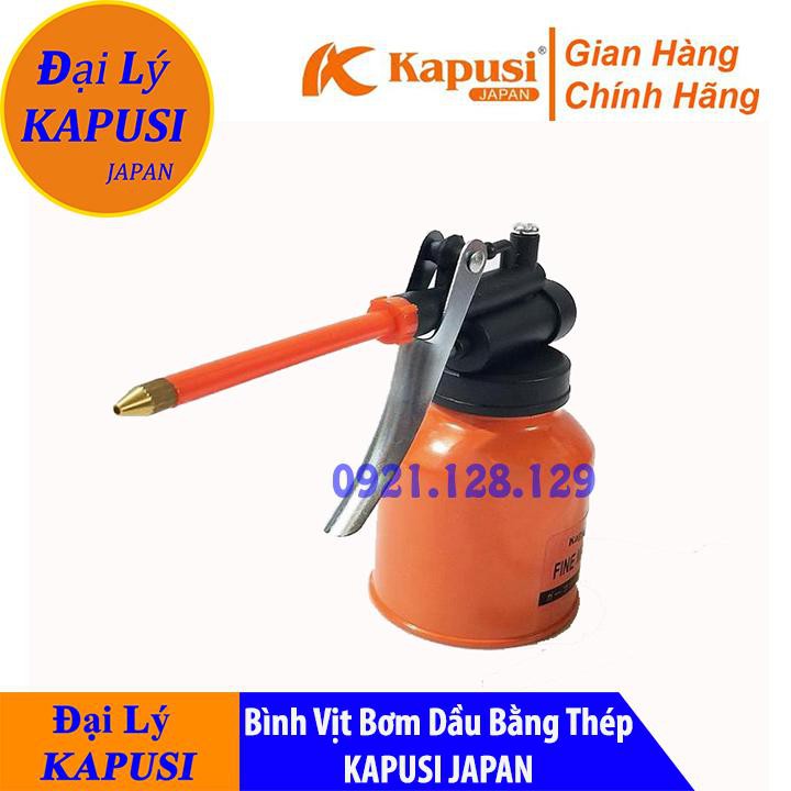 Bình Xịt Dầu, Bình vịt bơm dầu bình xịt dầu nhớt Bằng Thép KAPUSI JANPAN