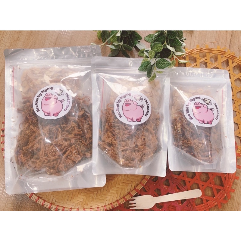 HEO KHÔ CHÁY TỎI 200G