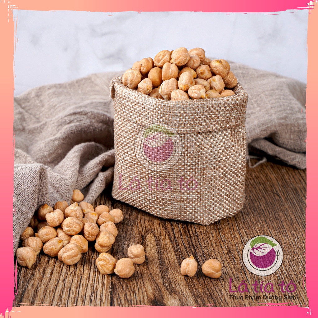 ĐẬU GÀ TRẮNG HỮU CƠ NHẬP KHẨU 500GR / 1KG - LÁ TÍA TÔ
