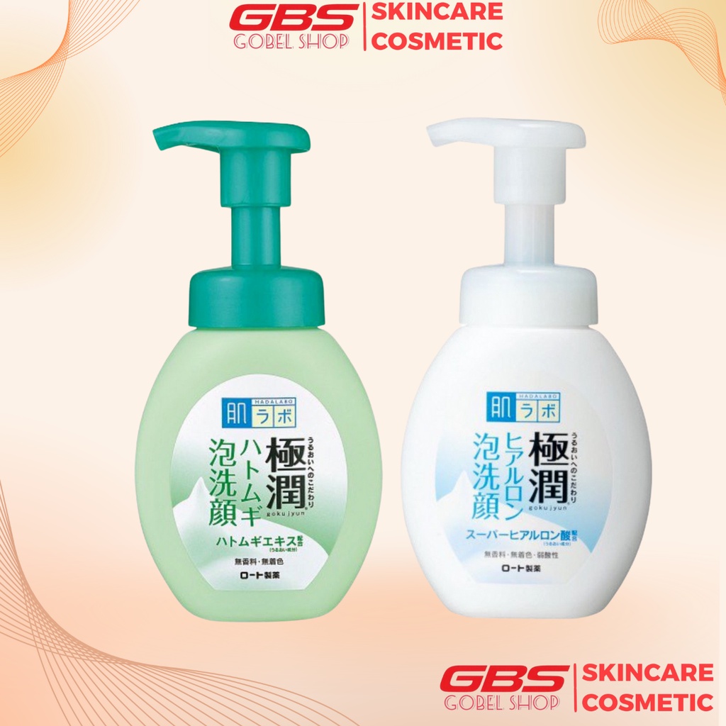 Sữa rửa mặt tạo bọt Hada Labo Gokujyun Foaming Cleanser 160ml