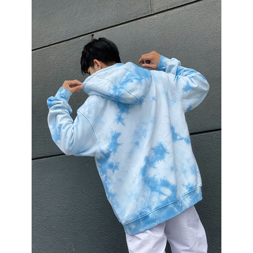 [Mã WABRWA15 giảm 15% đơn 300K] Áo Hoodie Teelab Tie Dye Cloud HD020 | BigBuy360 - bigbuy360.vn
